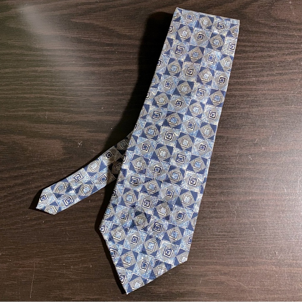 Blue Zylos George Machado Mens’ Tie